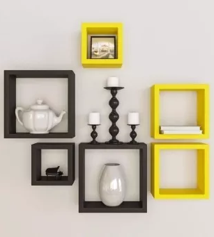 kit Nicho Amarelo e Preto