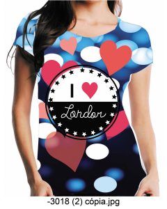 T-Shirt Blusa Feminina P M G