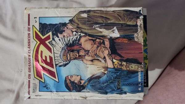 TEX MYTHOS OS GRANDES CLÁSSICOS NR 001