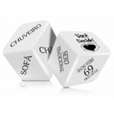 Dado Cubo do Amor Hot com 2 Unidades  - Sexy Fantasy
