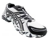 Tênis Asics Gel Sendai Branco e Preto