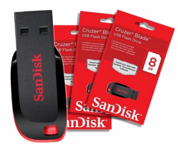 PEN DRIVE 8 GB sandisk