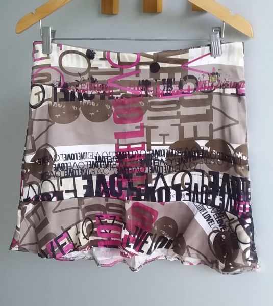 Saia babado vestton