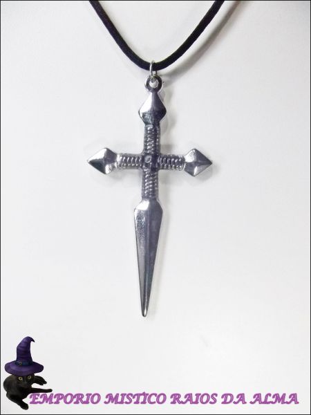 PINGENTE CRUZ ESPADA
