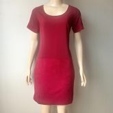 VESTIDO RETO AVEUDADO