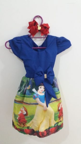 Vestido Branca de Neve