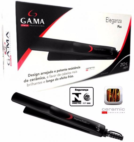 Chapinha / Prancha Alisadora GA.MA Italy Eleganza Plus 210°C Bivolt