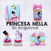Arquivo Digital Silhouette PRINCESA NELLA