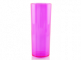 COPO LONG DRINK 350 ML NEON ROSA
