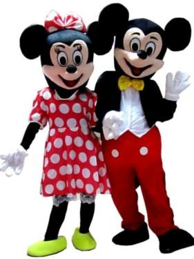 Casal Mickey e Minnie