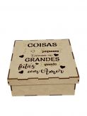 CÓD-DN15 CAIXA 15X15X6 COISAS PEQUENAS TORNAN-SE GRANDES