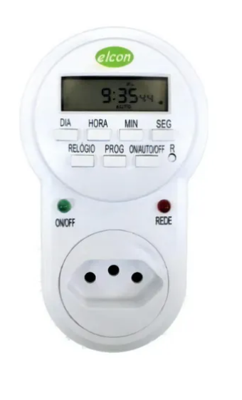 Timer Temporizador Digital Com Acionamento Em Segundos - 10a