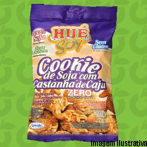 Cookie de Soja Castanha de Caju Zero 120 Gramas Hué