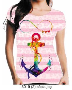 T-Shirt Blusa Feminina P M G