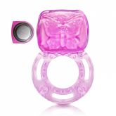 Anel Peniano Vibratório Massageador Borboleta