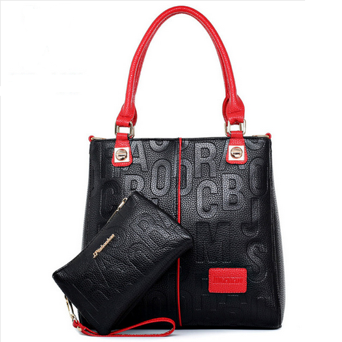 Bolsa moda couro mulher colorida classico famosa