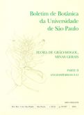 Boletim de Botânica da Universidade de São Paulo Flora de Grão-Mogol, Minas Gerais parte 2