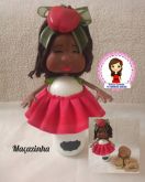 Kit boneca maçã