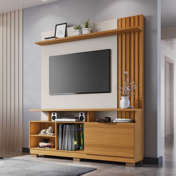 Home Theater Artheo 1.6 1P6N Off White.Cinamomo HB Moveis