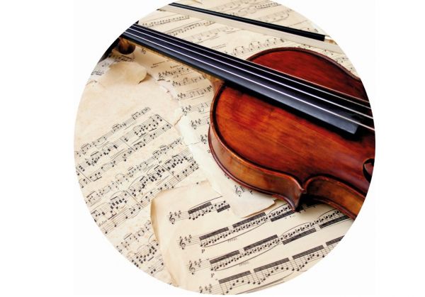 Papel Arroz Violino Redondo 007 1un