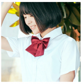 Gravata Laço Colegial Japonês Vermelha Cosplay
