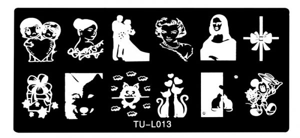 Plaquinha de Carimbo / TU-L013