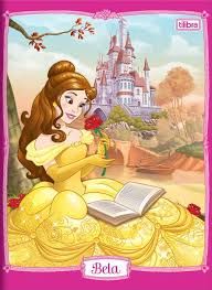 CADERNO BROCHURA 60 FOLHAS PRINCESAS - PRINCESAS