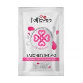 SABONETE ÍNTIMO MORANGO COM CHAMPANHE SACHÊ 8ML HOT FLOWERS
