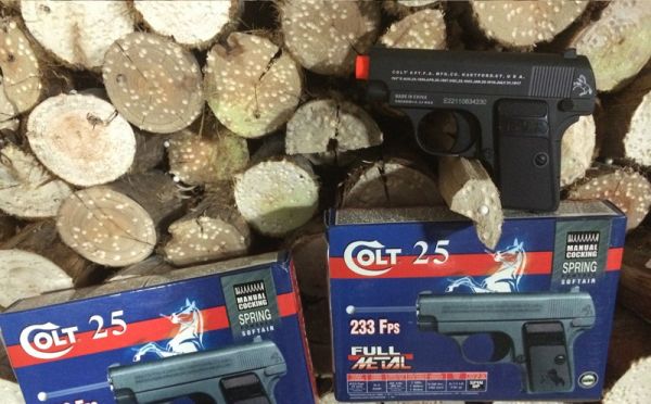 Pistola Colt 25 Full Metal (Pronta Entrega)