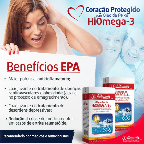 HIOMEGA 3 1000MG - 540 EPA & 100 DHA