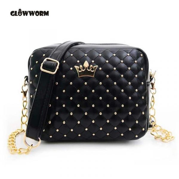 Bolsa Atravessa Glow Worm Princess 2017 em couro PU