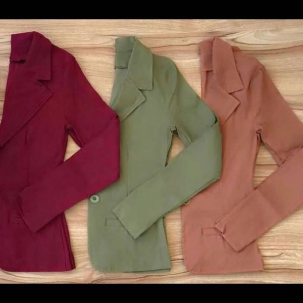 BLAZER FEMININO VÁRIAS CORES