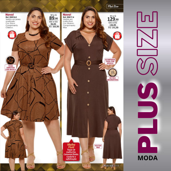 Plus Size Feminino