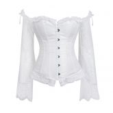 Corset  Renda Aço RF17