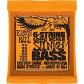 ENCORDOAMENTO P/ BAIXO 6 CORDAS ERNIE BALL 2838 LONG SCALE (.032-.130)