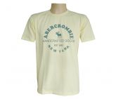 Camisa Abercrombie & Fitch Amarela MOD:76856 [1ª Linha]