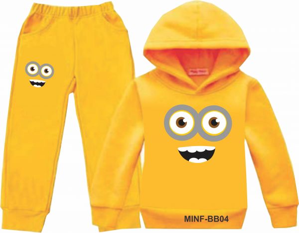 CONJUNTO MOLETOM INFANTIL MINIONS COD.:02 (14 AO PP ANOS)