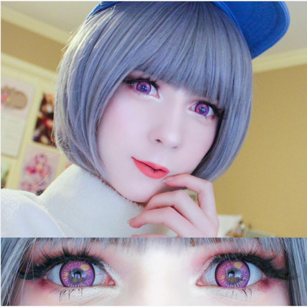 .Coscon Anime Eyes - Violet - 14.5mm