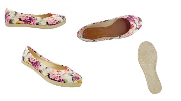 Sapatilha Feminina Ficare Floral
