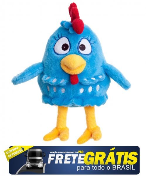 Pélucia Músical Galinha Pintadinha 4 23CM