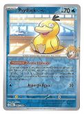 Pokemon Psyduck da Misty Reverse Foil Escarlate e Violeta Rivais Predestinados