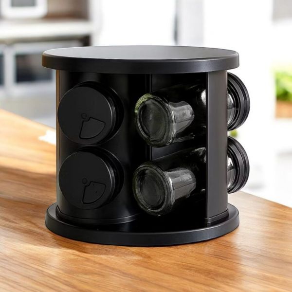 Porta tempero giratório