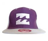 Boné Billabong Roxo e Branco MOD:70112