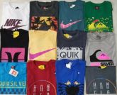 Kit C/20 Camisas Camisetas De Várias Marcas Variadas Atacado