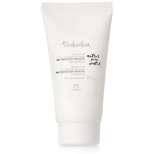 Desodorante Antitranspirante em Creme Sem Perfume Tododia