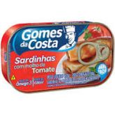 SARDINHA C MOLHO TOMATE GOMES DA COSTA 125GRS