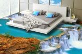 Porcelanato 3D para o quarto