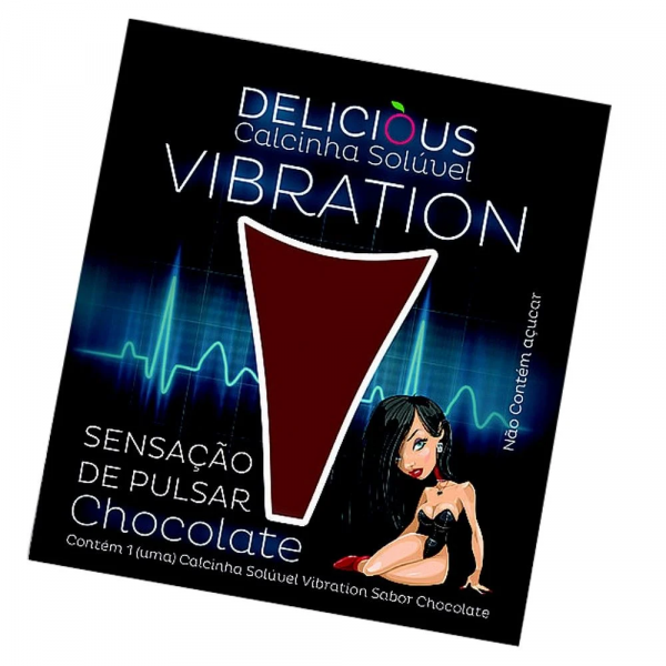 Calcinha Comestível Delicius Vibration