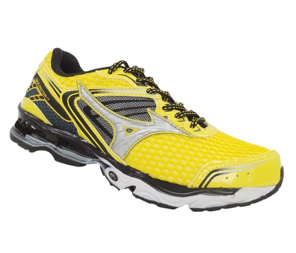 Tênis Mizuno Wave Creation 17 Amarelo e Prata
