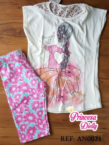 Conjunto Angerô tam 8